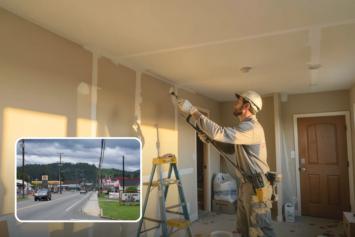 Barndominium Construction in Granite Falls, Snohomish County, WA - Wide clear spans for flexible living and work areas