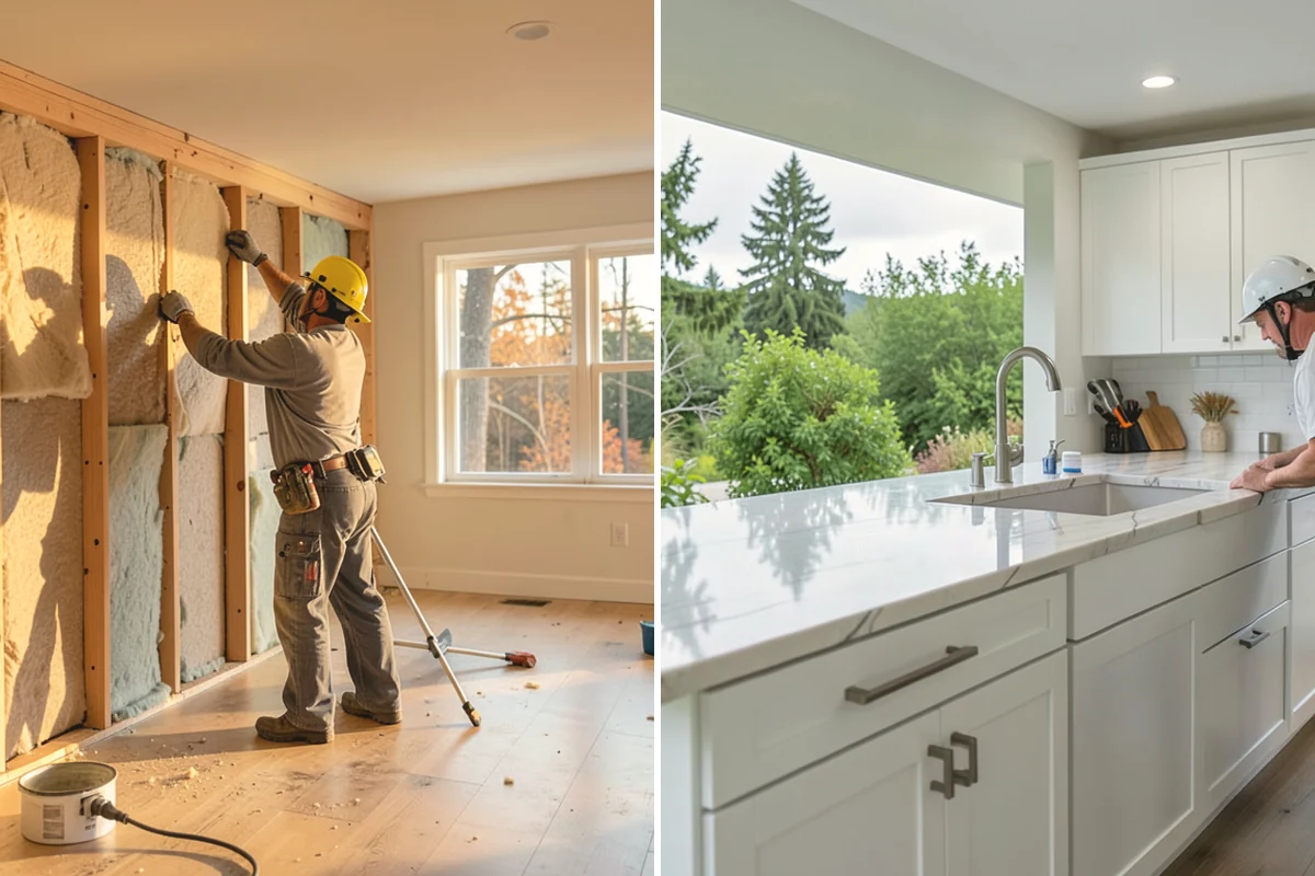 Barndominium Construction in Lake Stevens, Snohomish County, WA - Design the shell layout and interior floor plan