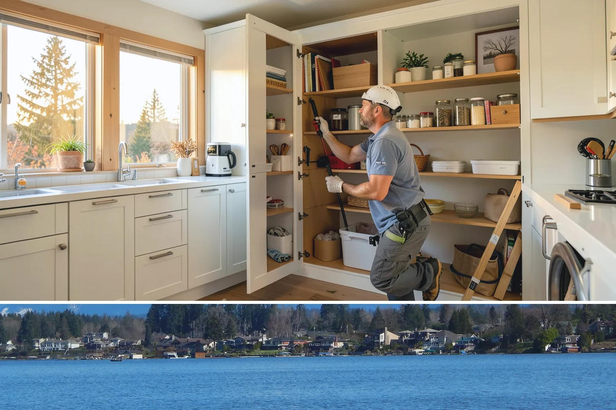Barndominium Construction in Lake Stevens, Snohomish County, WA - Erecting the shell during a dry summer stretch lets us close it in fast and finish the interior through the wet season.