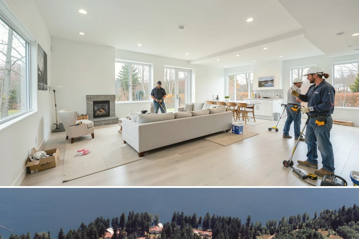 Barndominium Construction in Lakewood, Pierce County, WA - Erecting the shell during a dry summer stretch lets us close it in fast and finish the interior through the wet season.