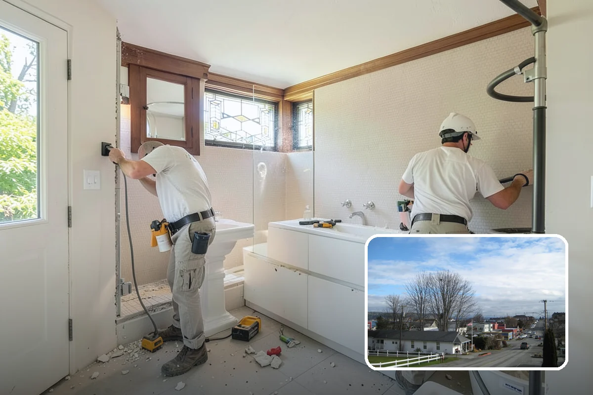 Barndominium Construction in Langley, Island County, WA - Wide clear spans for flexible living and work areas
