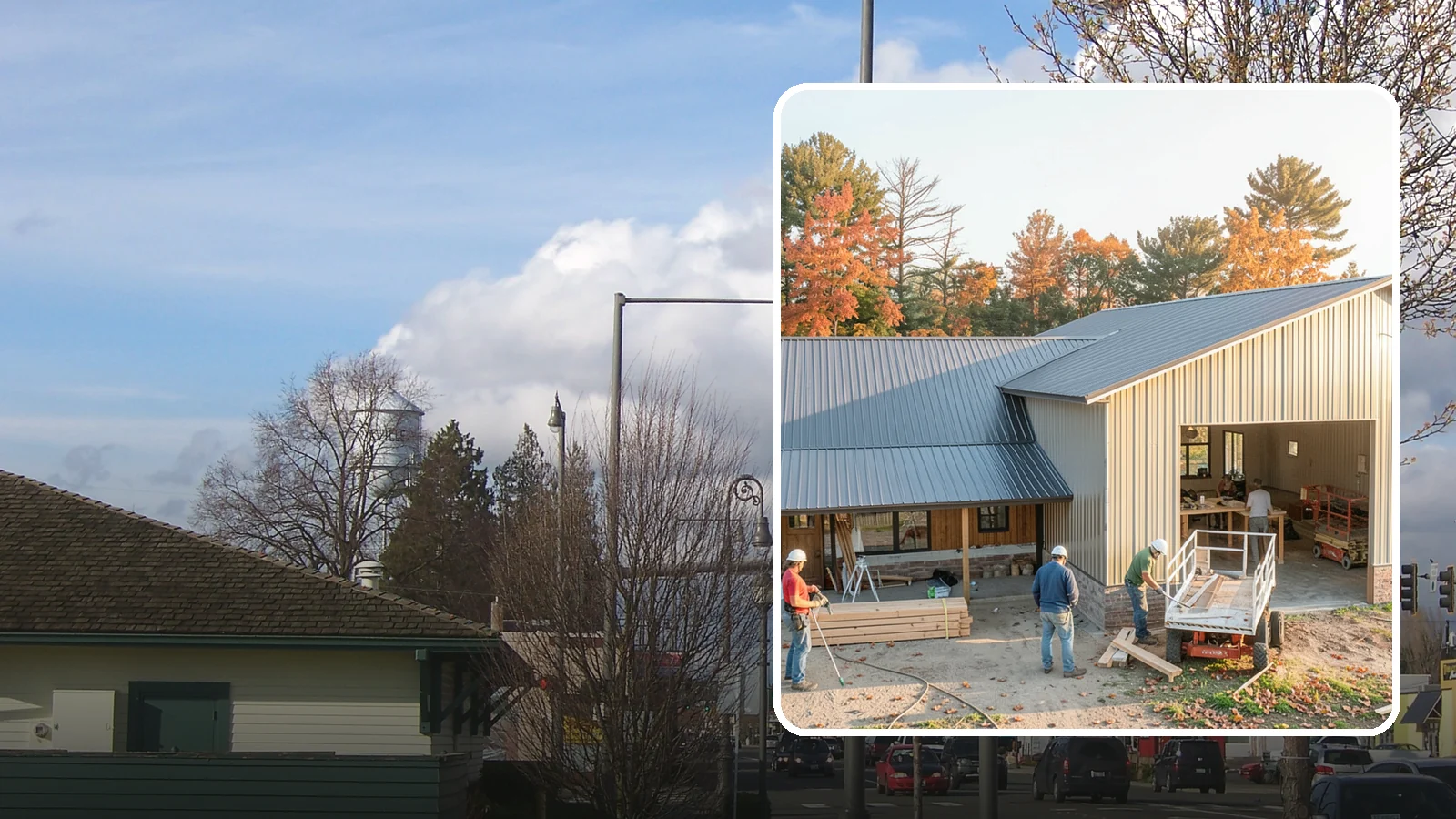 Barndominium Construction in Marysville, Snohomish County, WA - A barn-style metal or post-frame shell finished as a comfortable, modern living space.