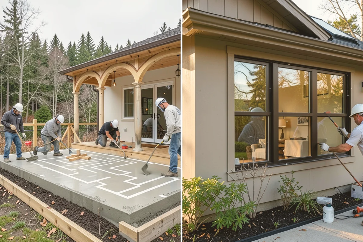 Barndominium Construction in Milton, King County, WA - Design the shell layout and interior floor plan