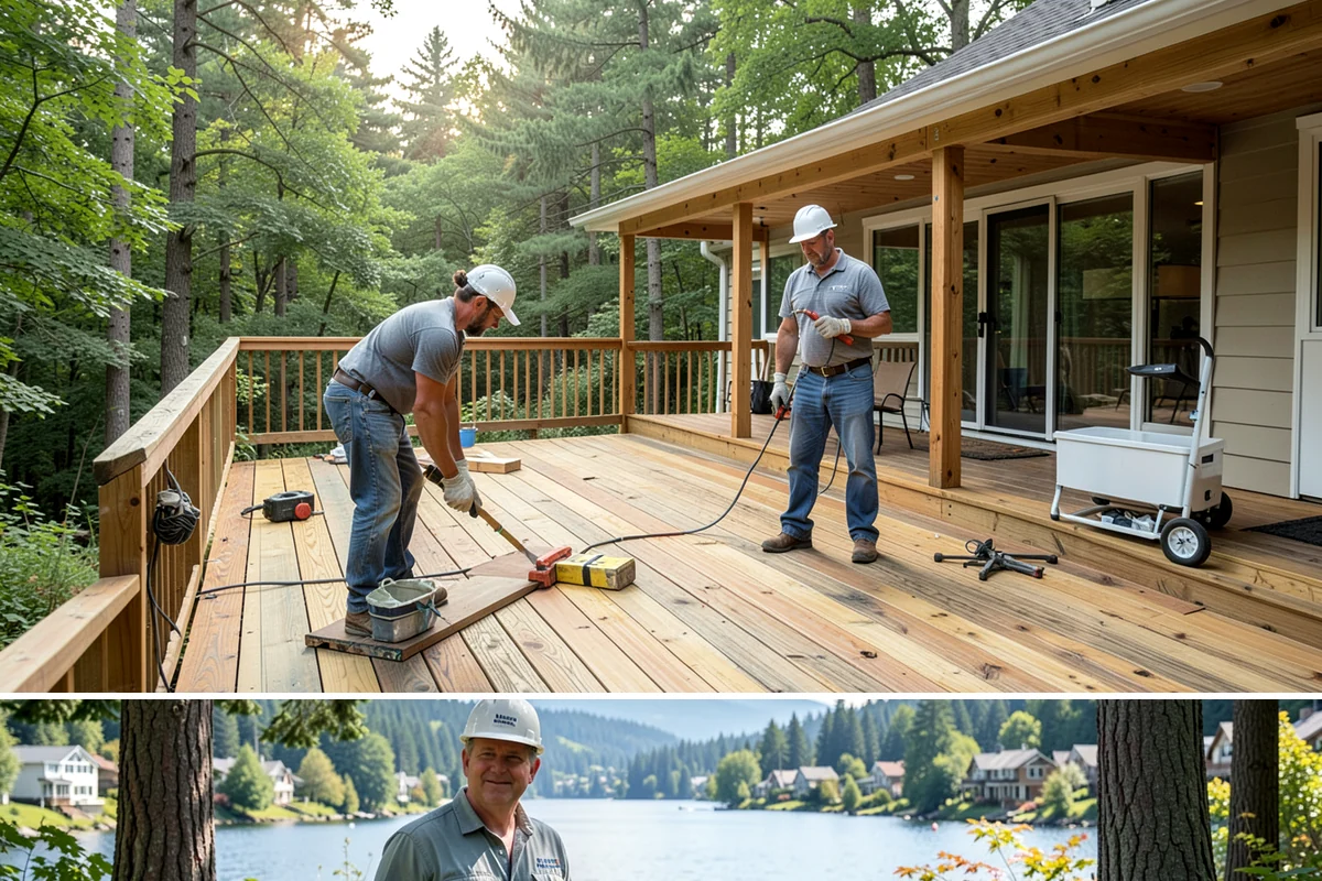 Barndominium Construction in Milton, King County, WA - Erecting the shell during a dry summer stretch lets us close it in fast and finish the interior through the wet season.