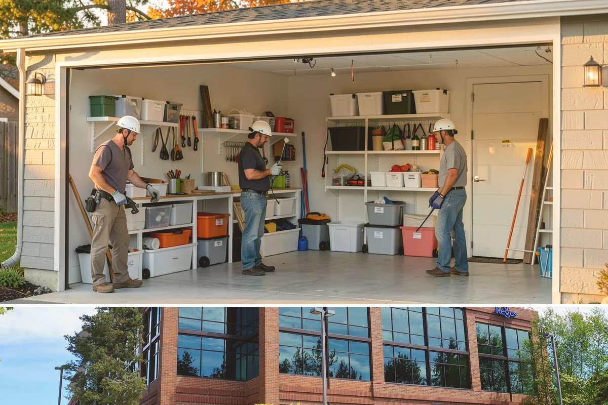 Barndominium Construction in Mountlake Terrace, Snohomish County, WA - Erecting the shell during a dry summer stretch lets us close it in fast and finish the interior through the wet season.