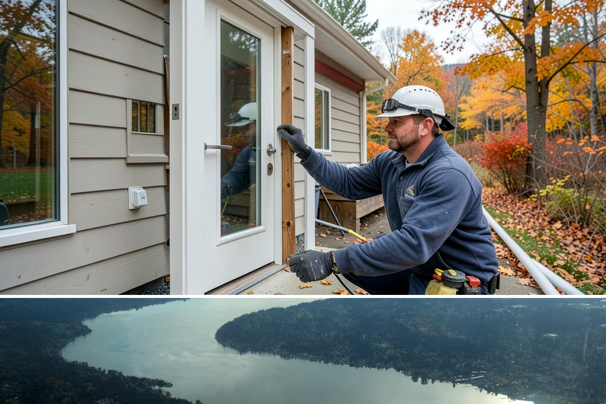 Barndominium Construction in Sammamish, King County, WA - Erecting the shell during a dry summer stretch lets us close it in fast and finish the interior through the wet season.