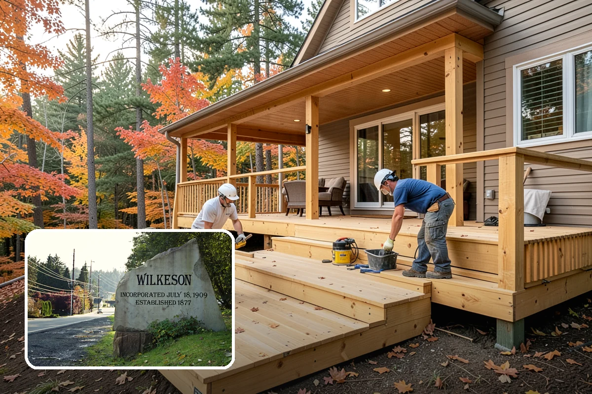 Barndominium Construction in Wilkeson, Pierce County, WA - Wide clear spans for flexible living and work areas