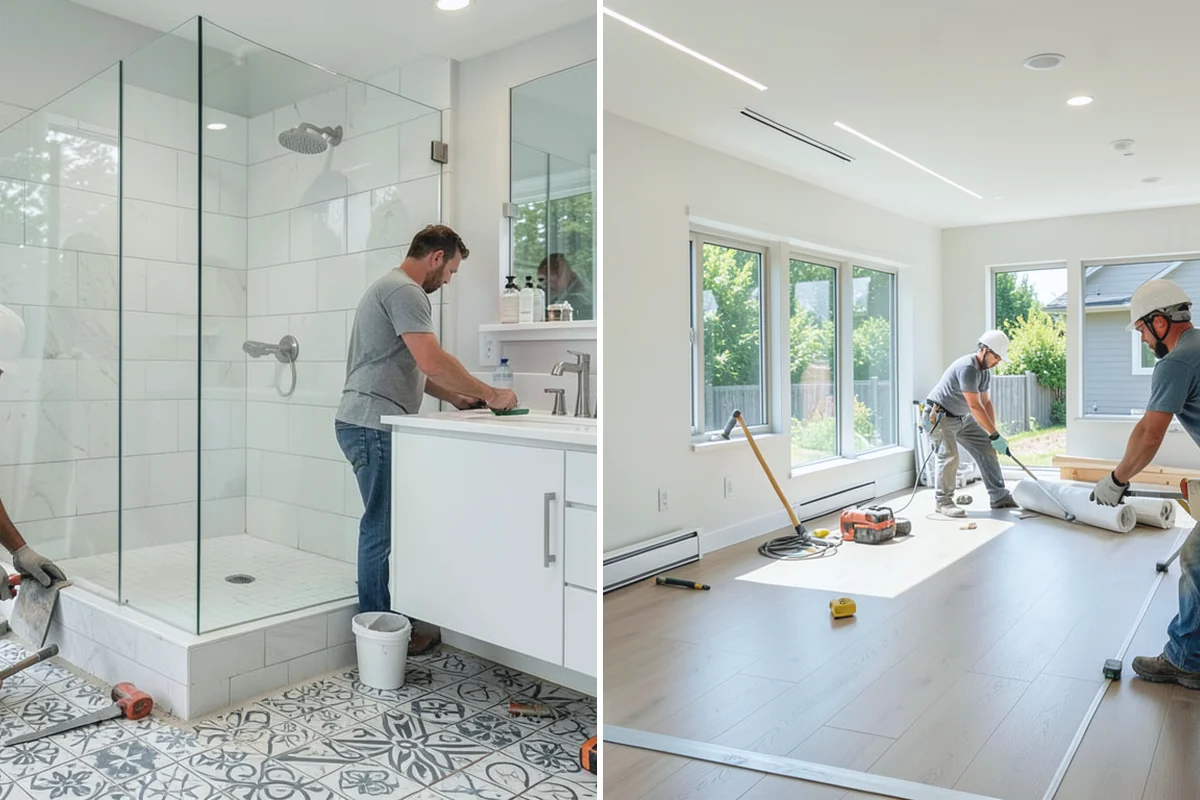 Baseboard Installation in Bonney Lake, Pierce County, WA - Select base profile and confirm height and material