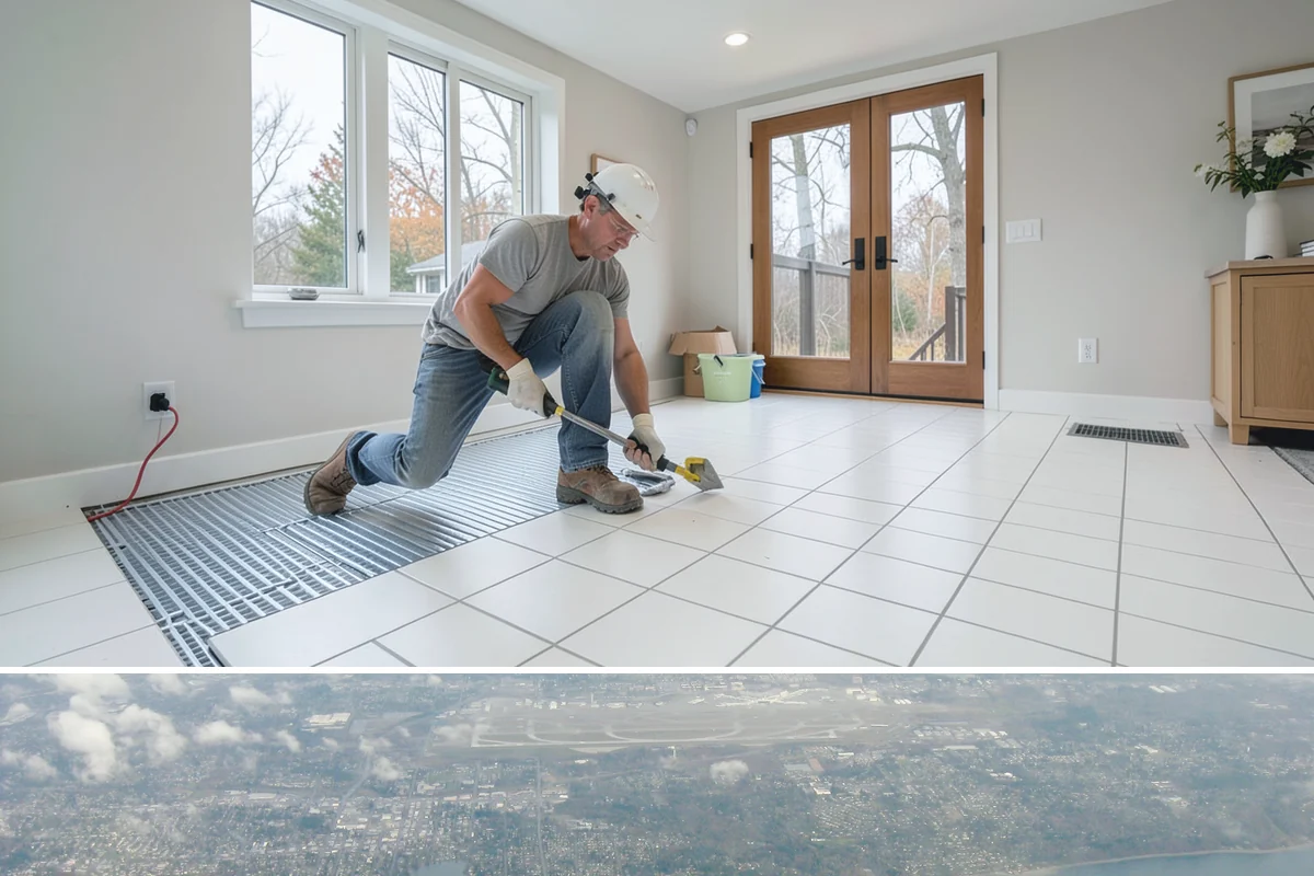 Baseboard Installation in Burien, King County, WA - Baseboard installation is unaffected by Western Washington weather and slots neatly into flooring projects any time of year.