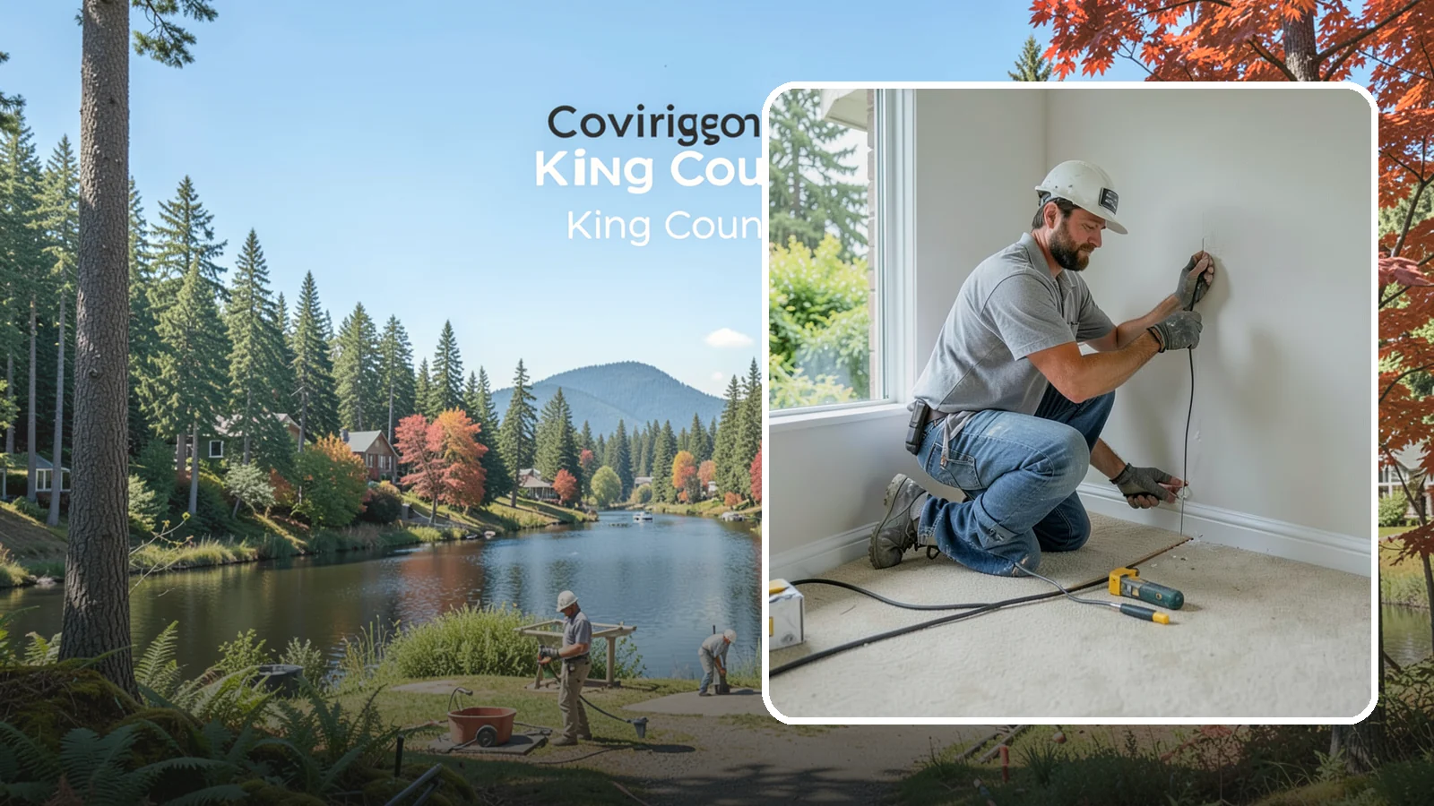 Baseboard Installation in Covington, King County, WA - Sturdy baseboard installation that protects wall bottoms and delivers a crisp line where walls meet the floor.