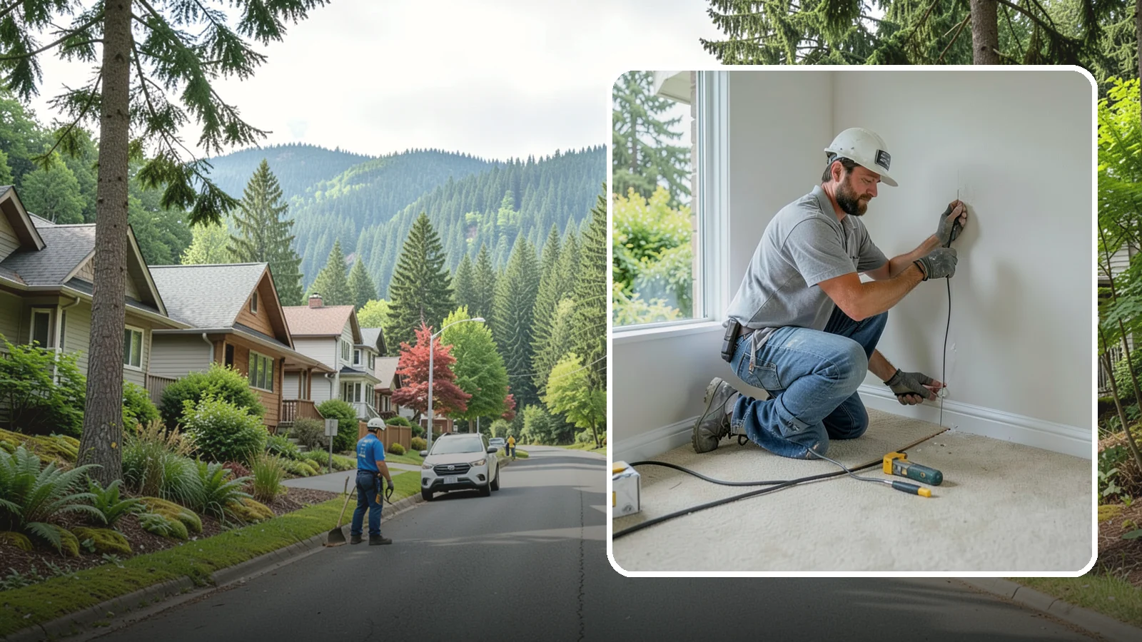 Baseboard Installation in Darrington, Snohomish County, WA - Sturdy baseboard installation that protects wall bottoms and delivers a crisp line where walls meet the floor.