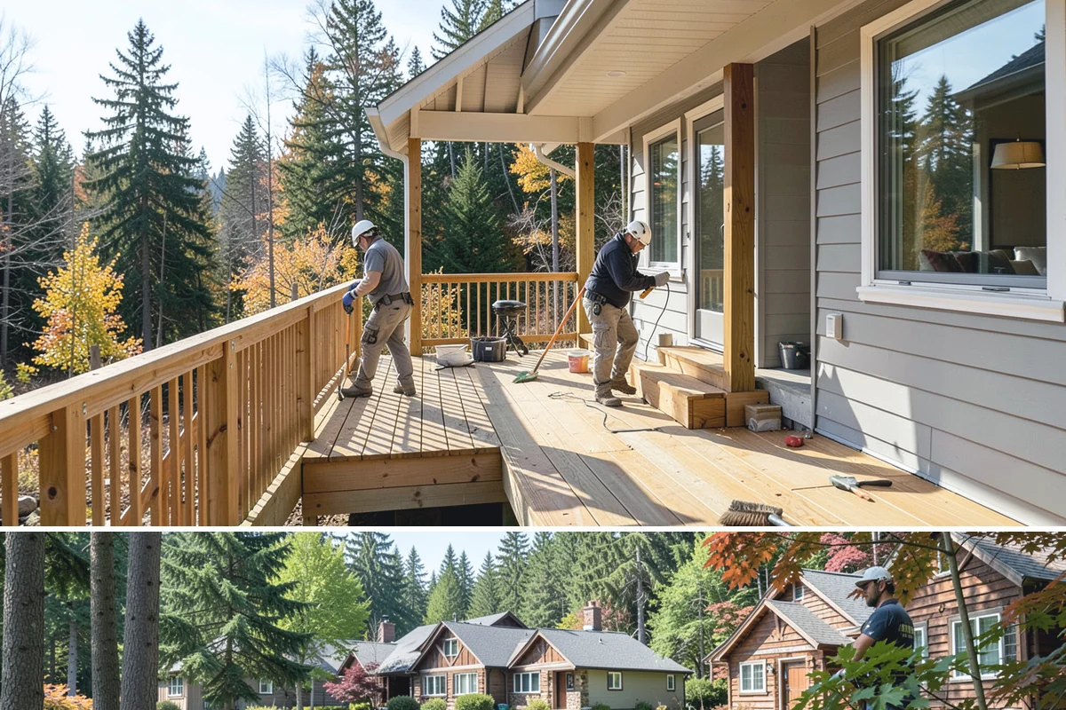 Baseboard Installation in Edgewood, Pierce County, WA - Baseboard installation is unaffected by Western Washington weather and slots neatly into flooring projects any time of year.