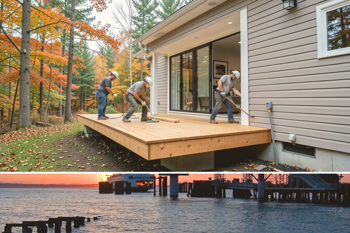 Baseboard Installation in Edmonds, Snohomish County, WA - Baseboard installation is unaffected by Western Washington weather and slots neatly into flooring projects any time of year.