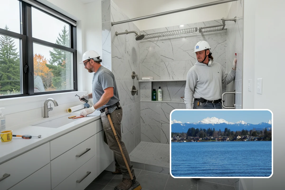 Baseboard Installation in Lake Stevens, Snohomish County, WA - Scuff and moisture protection for wall bottoms
