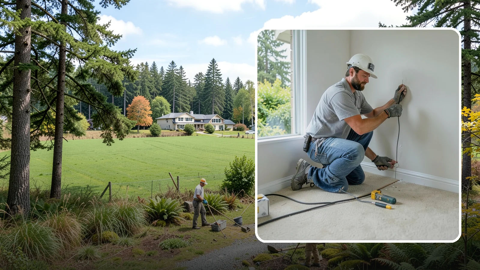 Baseboard Installation in Lyman, Skagit County, WA - Sturdy baseboard installation that protects wall bottoms and delivers a crisp line where walls meet the floor.
