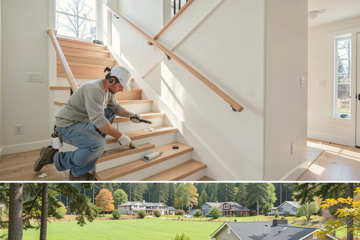 Baseboard Installation in Lyman, Skagit County, WA - Baseboard installation is unaffected by Western Washington weather and slots neatly into flooring projects any time of year.