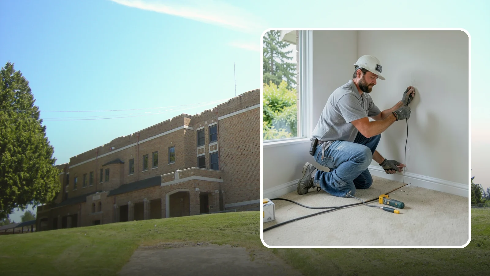 Baseboard Installation in Maple Valley, King County, WA - Sturdy baseboard installation that protects wall bottoms and delivers a crisp line where walls meet the floor.