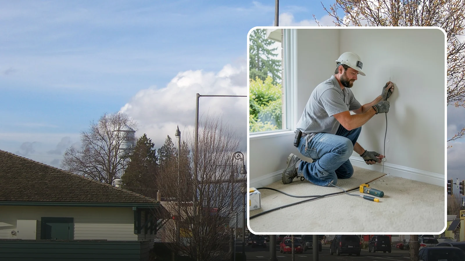 Baseboard Installation in Marysville, Snohomish County, WA - Sturdy baseboard installation that protects wall bottoms and delivers a crisp line where walls meet the floor.
