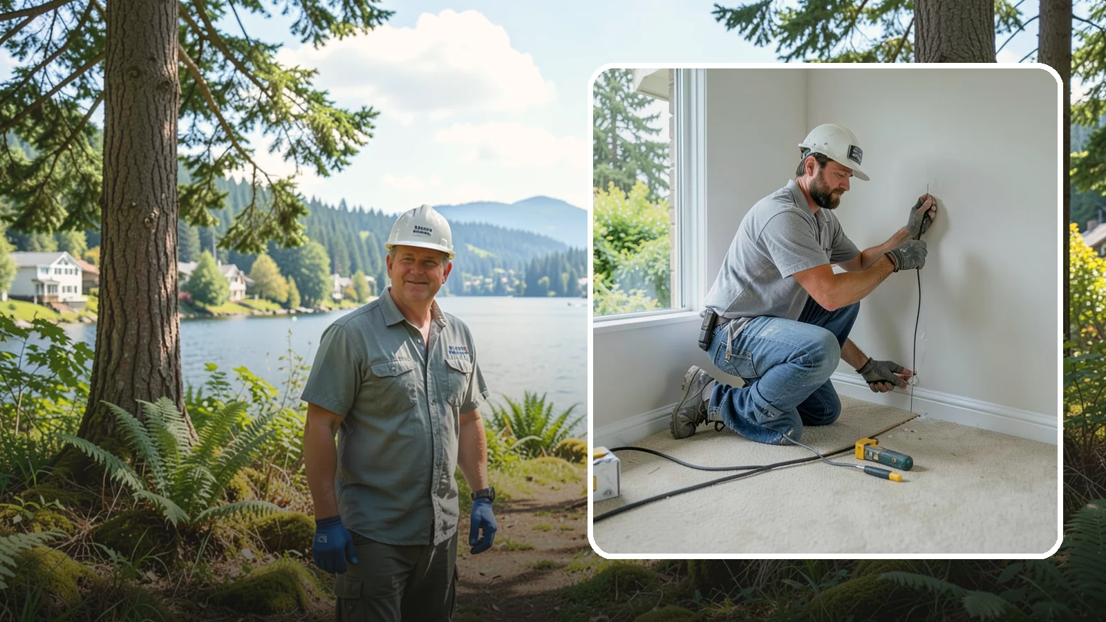 Baseboard Installation in Milton, King County, WA - Sturdy baseboard installation that protects wall bottoms and delivers a crisp line where walls meet the floor.