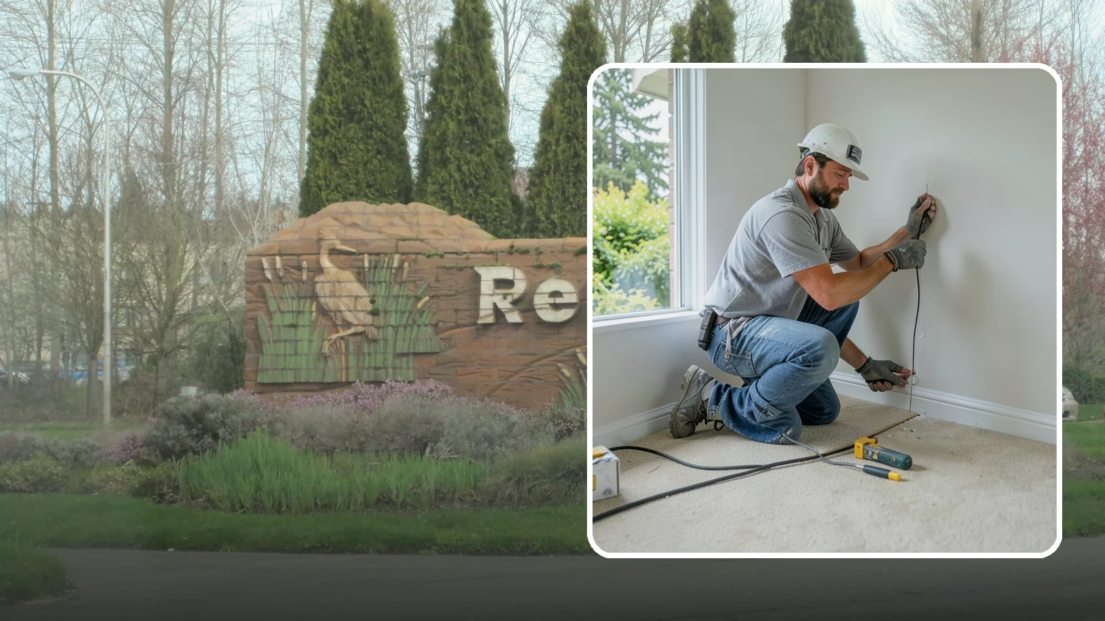 Baseboard Installation in Renton, King County, WA - Sturdy baseboard installation that protects wall bottoms and delivers a crisp line where walls meet the floor.