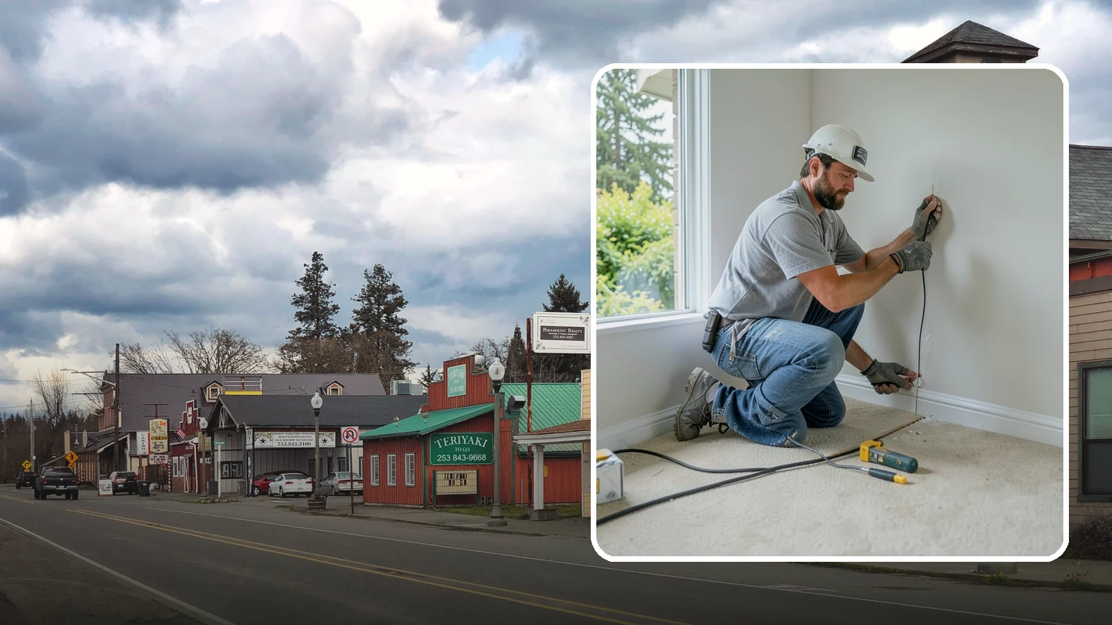 Baseboard Installation in Roy, Pierce County, WA - Sturdy baseboard installation that protects wall bottoms and delivers a crisp line where walls meet the floor.