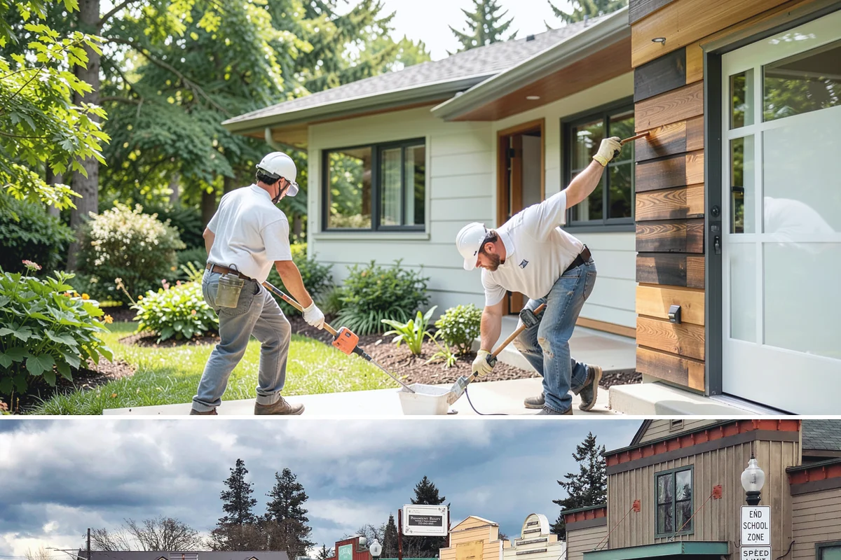 Baseboard Installation in Roy, Pierce County, WA - Baseboard installation is unaffected by Western Washington weather and slots neatly into flooring projects any time of year.