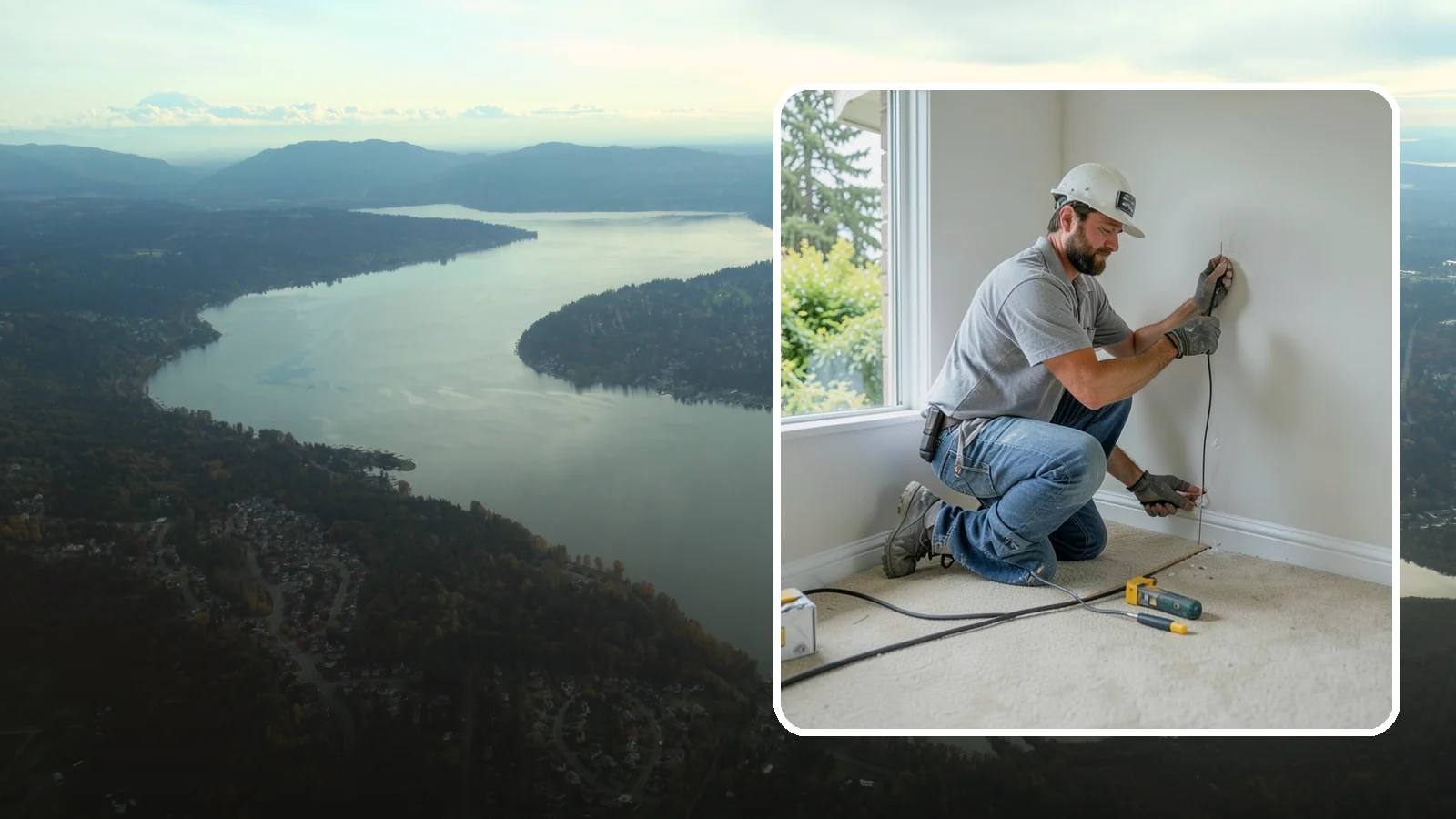 Baseboard Installation in Sammamish, King County, WA - Sturdy baseboard installation that protects wall bottoms and delivers a crisp line where walls meet the floor.