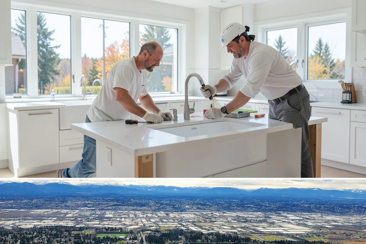 Baseboard Installation in SeaTac, King County, WA - Baseboard installation is unaffected by Western Washington weather and slots neatly into flooring projects any time of year.