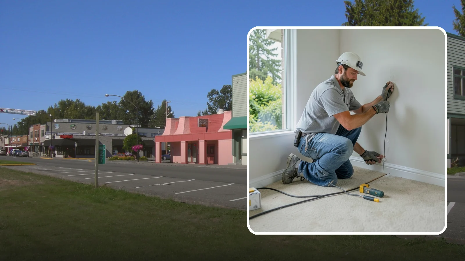 Baseboard Installation in Snoqualmie, King County, WA - Sturdy baseboard installation that protects wall bottoms and delivers a crisp line where walls meet the floor.