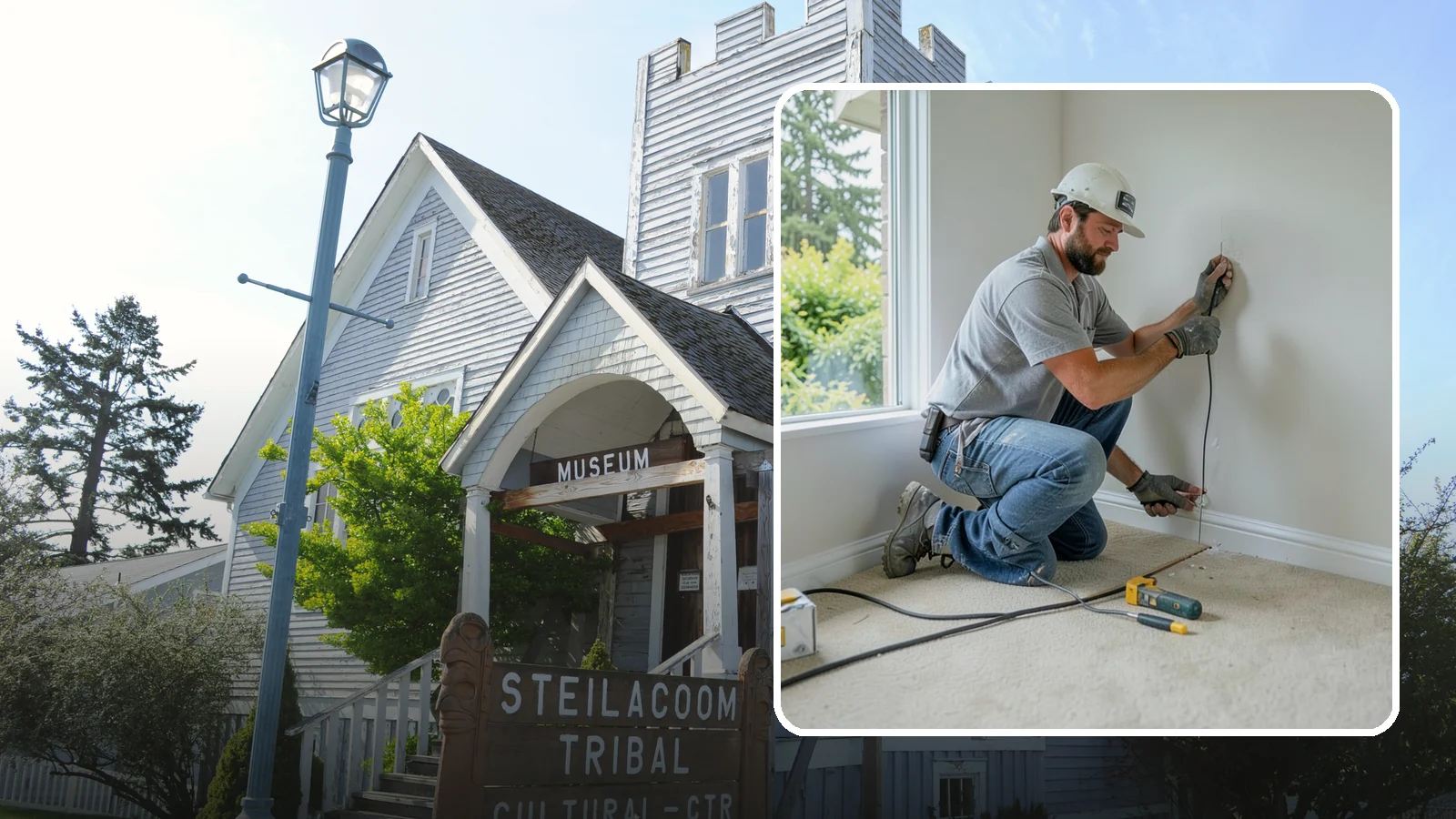 Baseboard Installation in Steilacoom, Pierce County, WA - Sturdy baseboard installation that protects wall bottoms and delivers a crisp line where walls meet the floor.