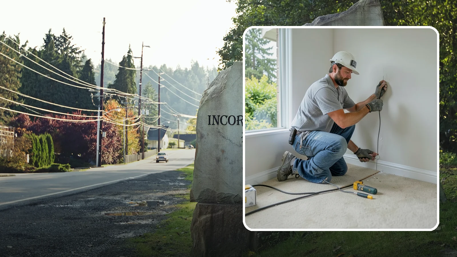Baseboard Installation in Wilkeson, Pierce County, WA - Sturdy baseboard installation that protects wall bottoms and delivers a crisp line where walls meet the floor.