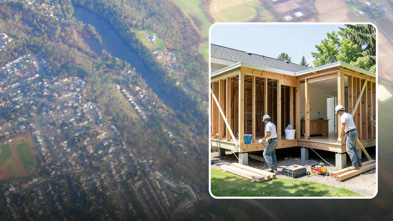 Basement ADU Conversion in Algona, King County, WA - Basement ADU conversion that turns unused lower-level space into a legal apartment in your Western Washington home.