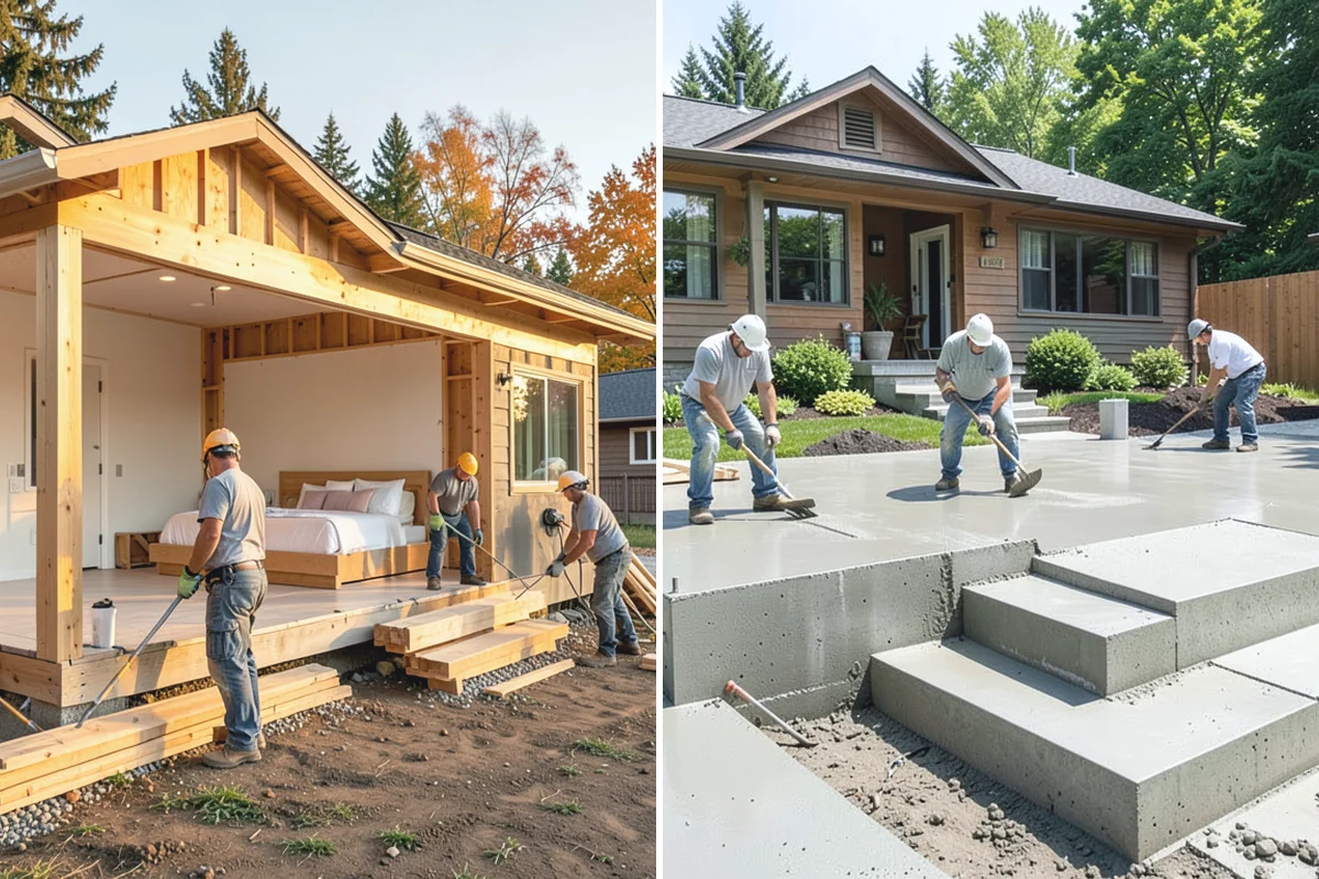 Basement ADU Conversion in Bonney Lake, Pierce County, WA - We evaluate the basement's height, moisture, and access