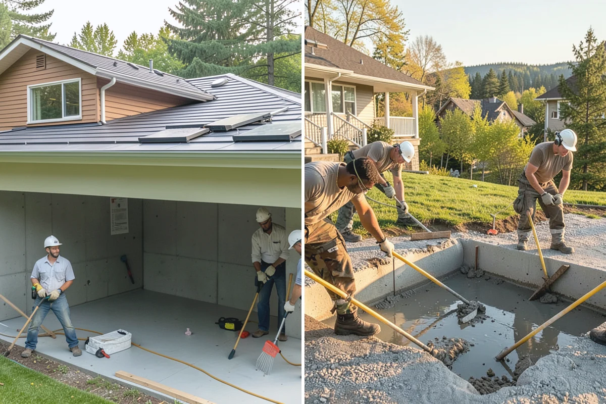 Basement ADU Conversion in Buckley, Pierce County, WA - We evaluate the basement's height, moisture, and access