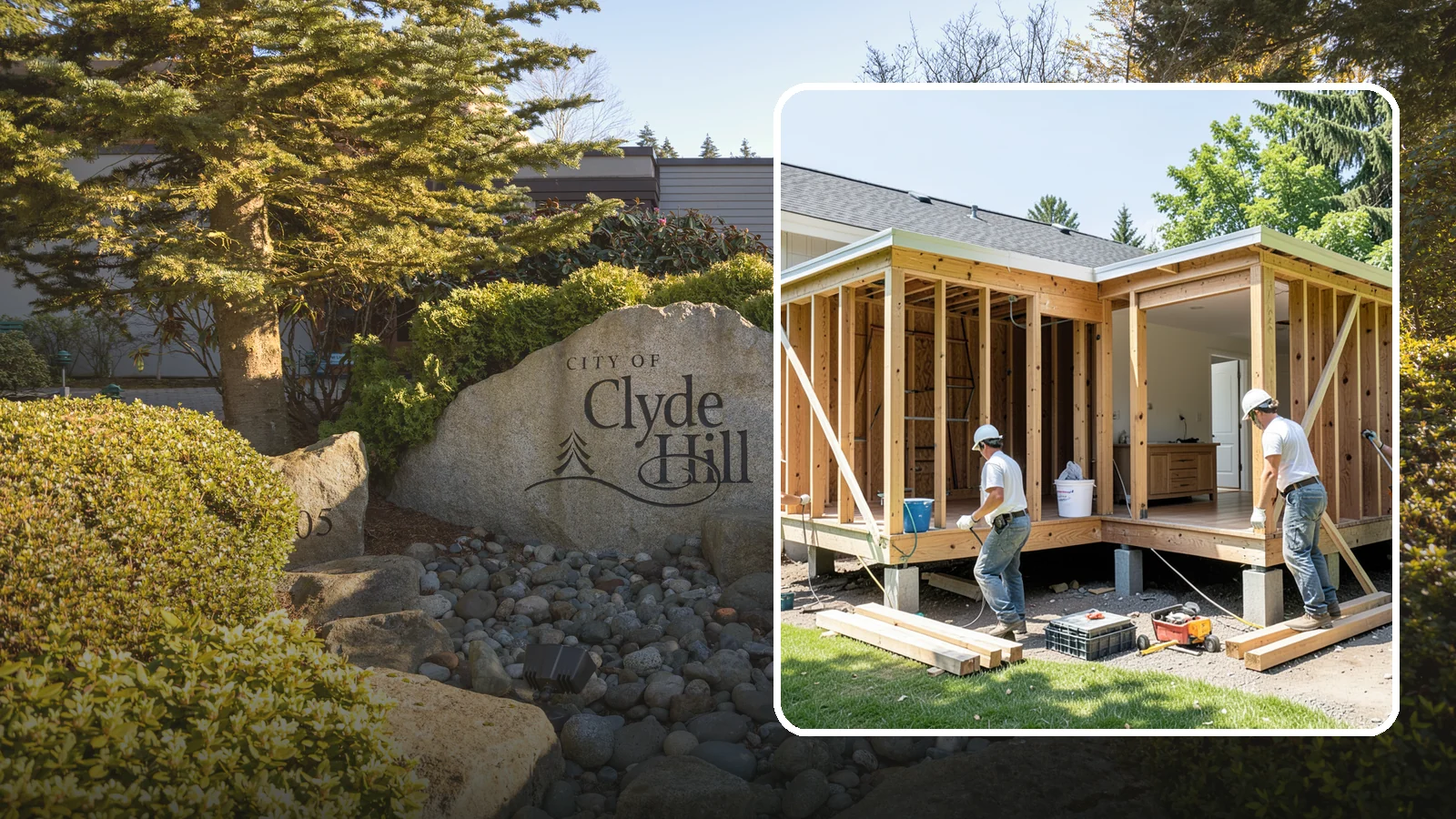 Basement ADU Conversion in Clyde Hill, King County, WA - Basement ADU conversion that turns unused lower-level space into a legal apartment in your Western Washington home.