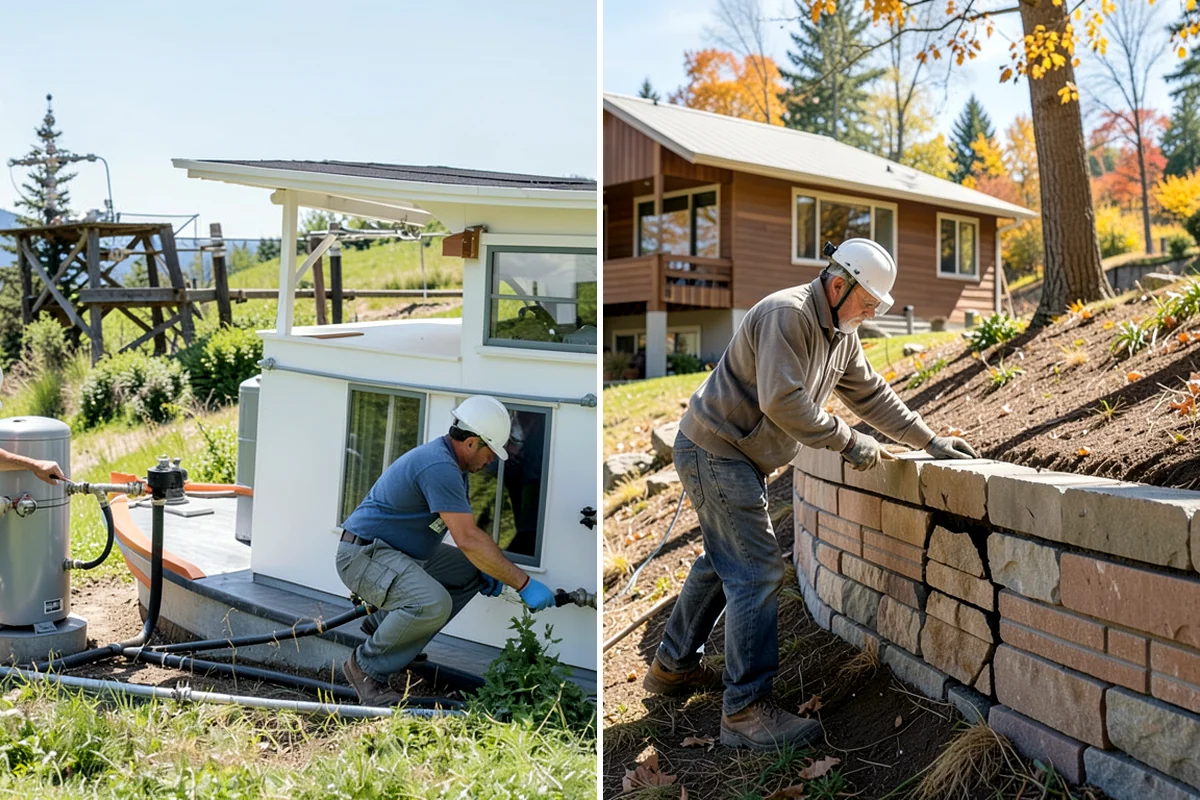 Basement ADU Conversion in Concrete, Skagit County, WA - We evaluate the basement's height, moisture, and access