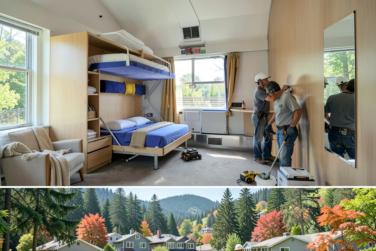 Basement ADU Conversion in Fircrest, Pierce County, WA - Basement conversions are best planned so waterproofing performance can be verified through Western Washington's wettest months.