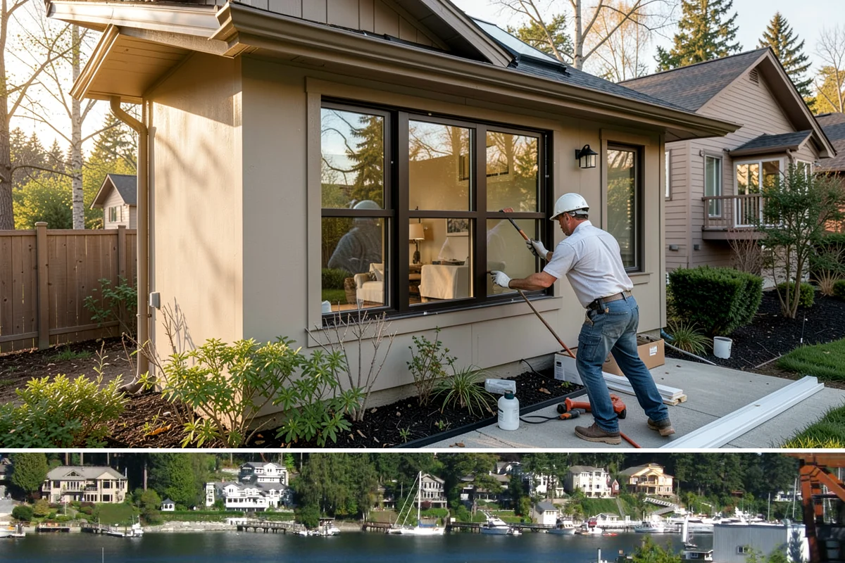 Basement ADU Conversion in Gig Harbor, Pierce County, WA - Basement conversions are best planned so waterproofing performance can be verified through Western Washington's wettest months.