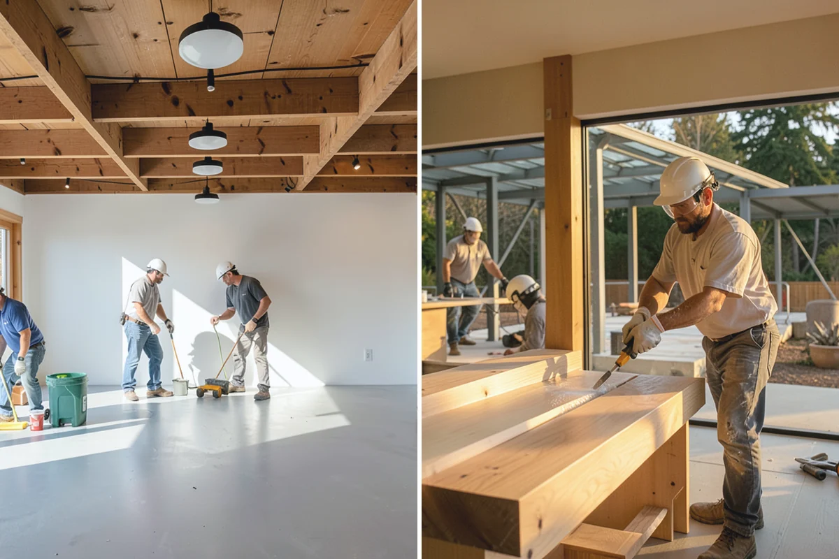 Basement ADU Conversion in Granite Falls, Snohomish County, WA - We evaluate the basement's height, moisture, and access