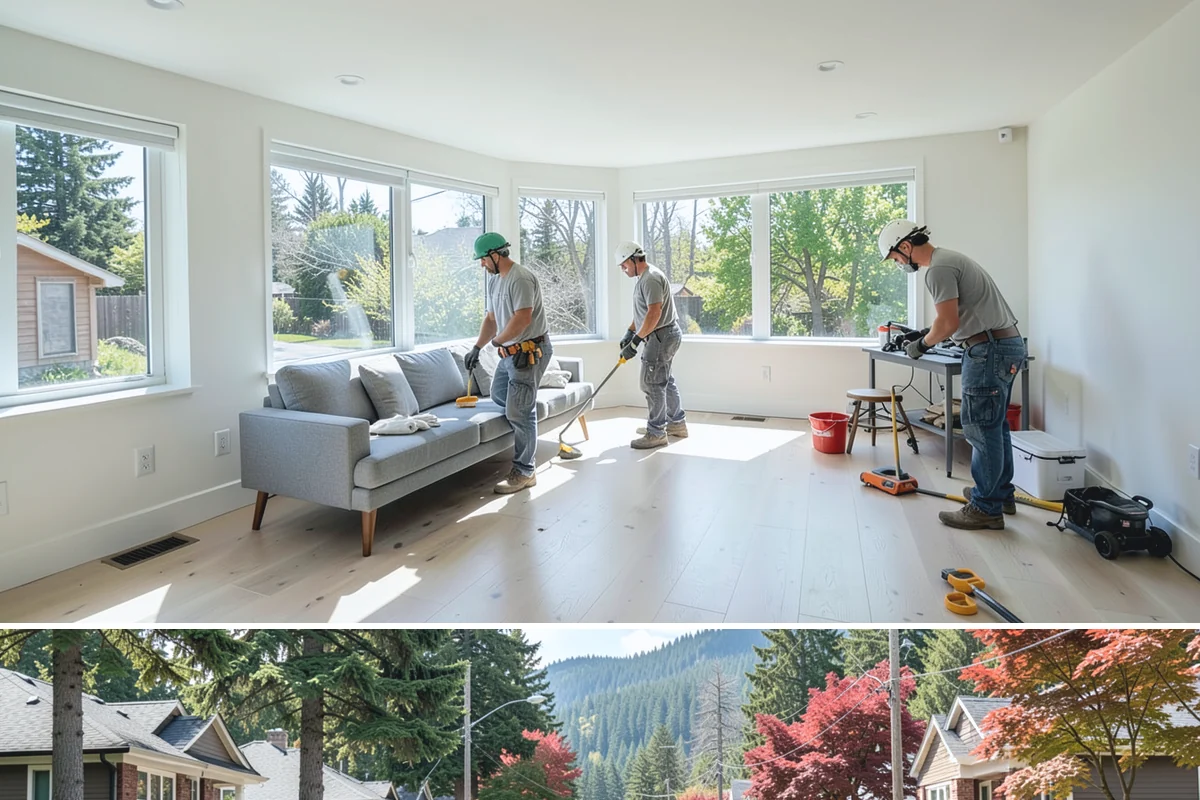 Basement ADU Conversion in Hunts Point, King County, WA - Basement conversions are best planned so waterproofing performance can be verified through Western Washington's wettest months.