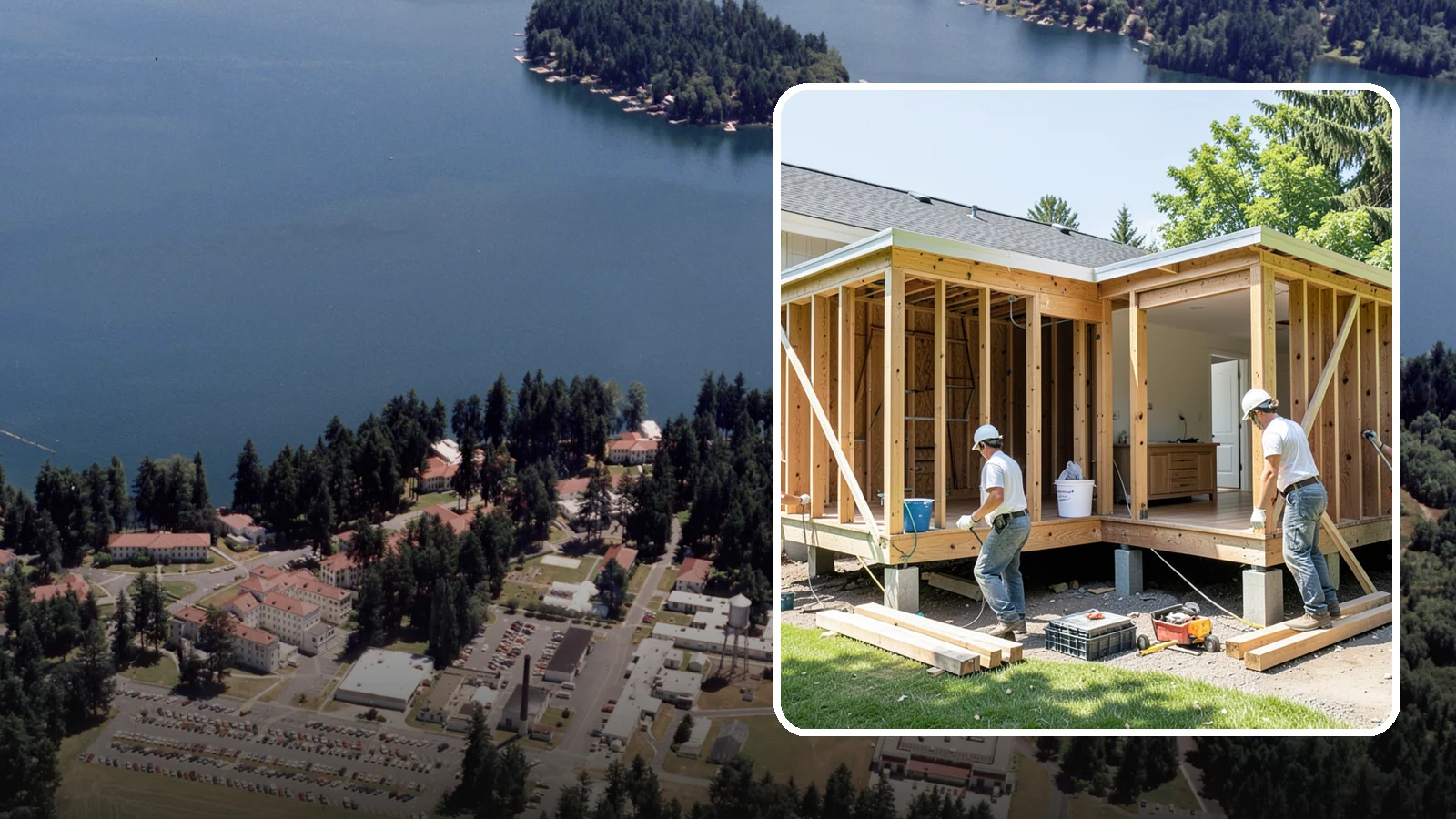 Basement ADU Conversion in Lakewood, Pierce County, WA - Basement ADU conversion that turns unused lower-level space into a legal apartment in your Western Washington home.