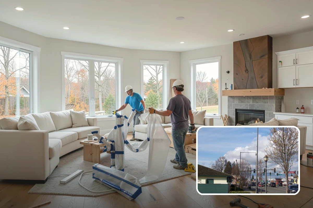 Basement ADU Conversion in Marysville, Snohomish County, WA - Valuable living space from an unused basement