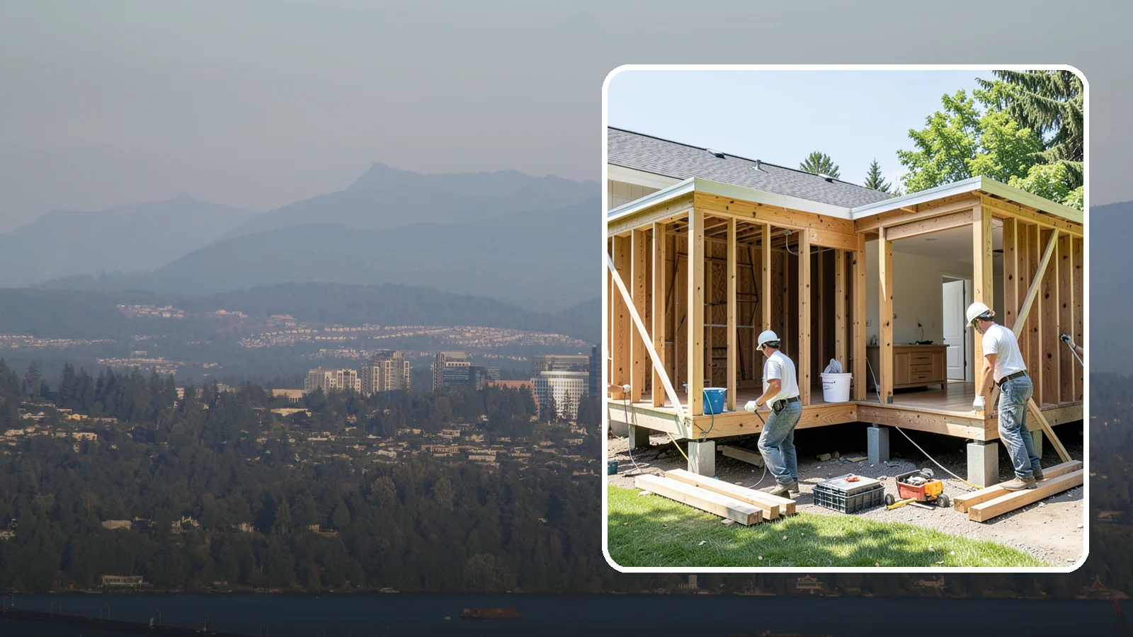 Basement ADU Conversion in Medina, King County, WA - Basement ADU conversion that turns unused lower-level space into a legal apartment in your Western Washington home.