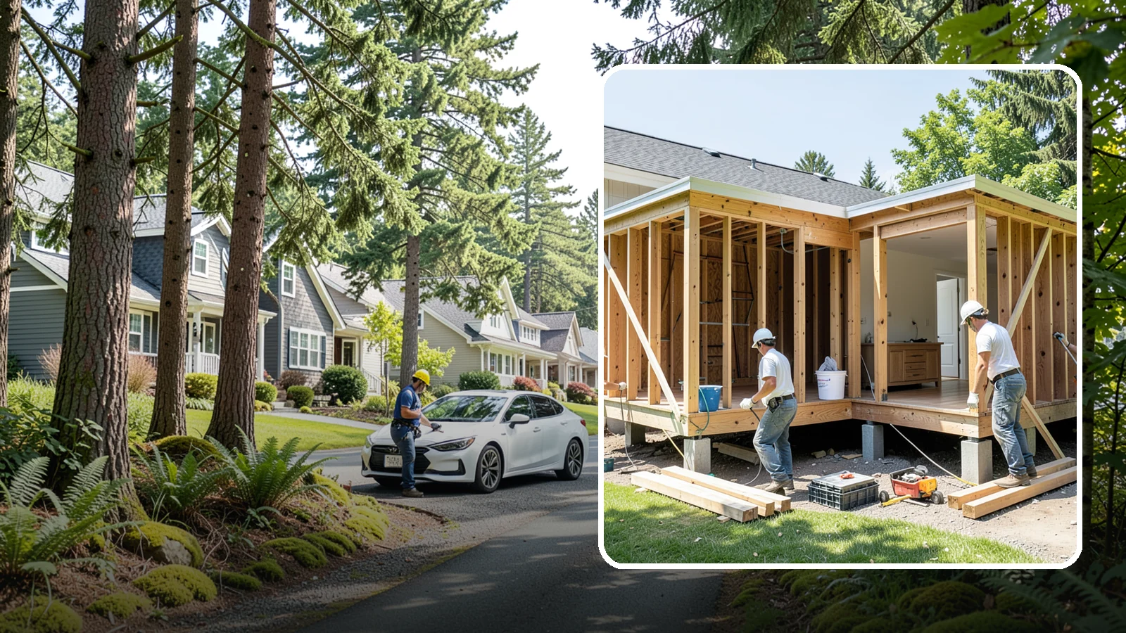 Basement ADU Conversion in Normandy Park, King County, WA - Basement ADU conversion that turns unused lower-level space into a legal apartment in your Western Washington home.