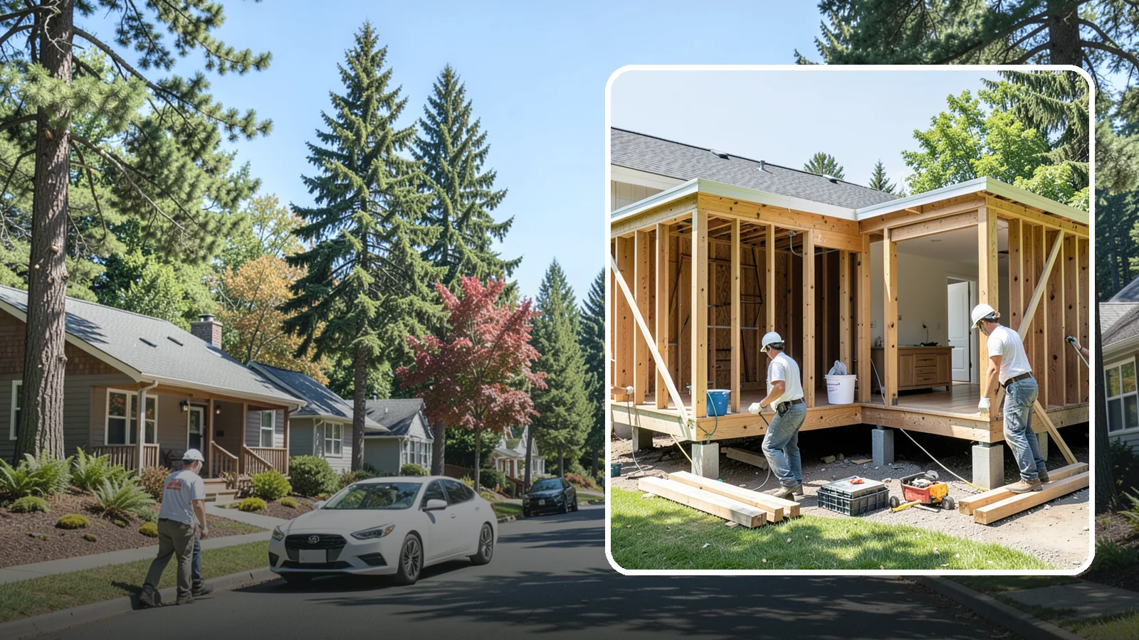 Basement ADU Conversion in Orting, Pierce County, WA - Basement ADU conversion that turns unused lower-level space into a legal apartment in your Western Washington home.
