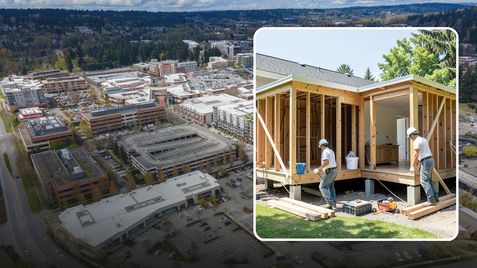 Basement ADU Conversion in Redmond, King County, WA - Basement ADU conversion that turns unused lower-level space into a legal apartment in your Western Washington home.