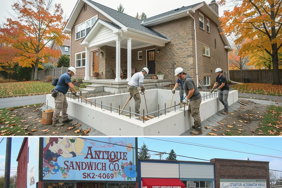 Basement ADU Conversion in Ruston, Pierce County, WA - Basement conversions are best planned so waterproofing performance can be verified through Western Washington's wettest months.