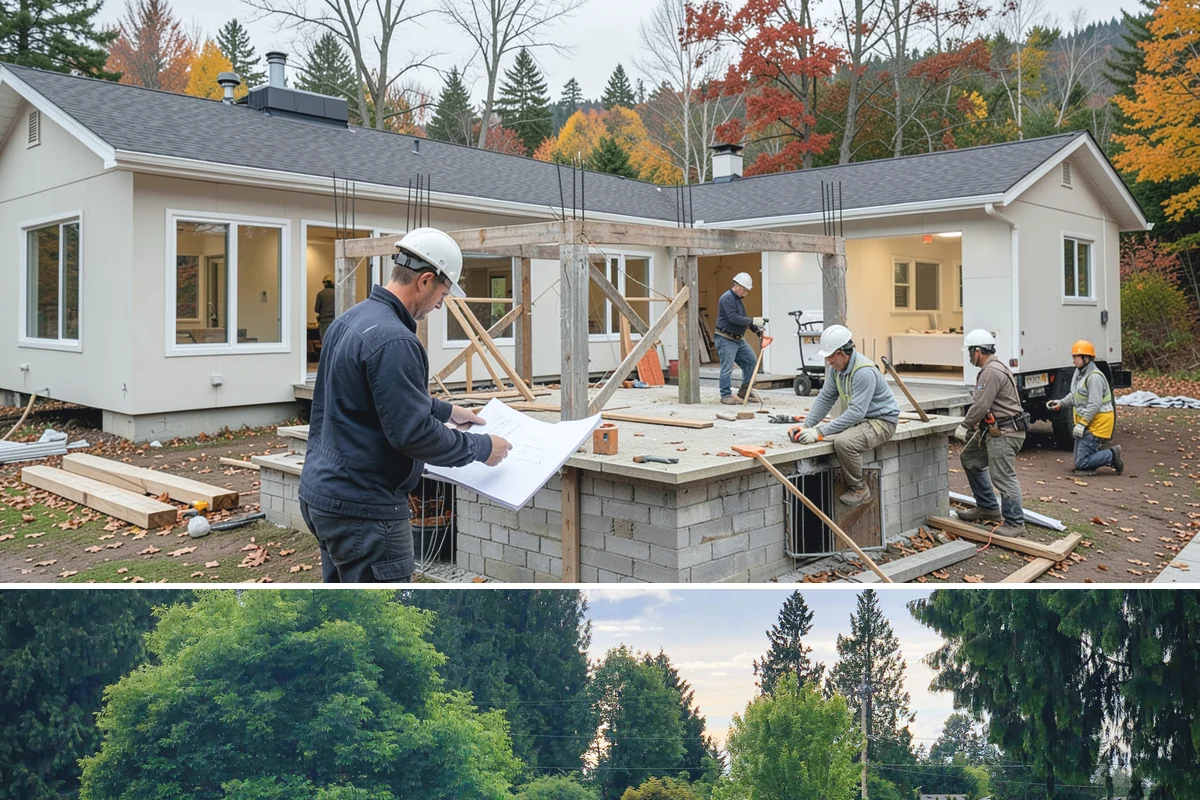 Basement Bar Construction in Bonney Lake, Pierce County, WA - Bar construction is interior work well suited to the off-season when outdoor projects pause.