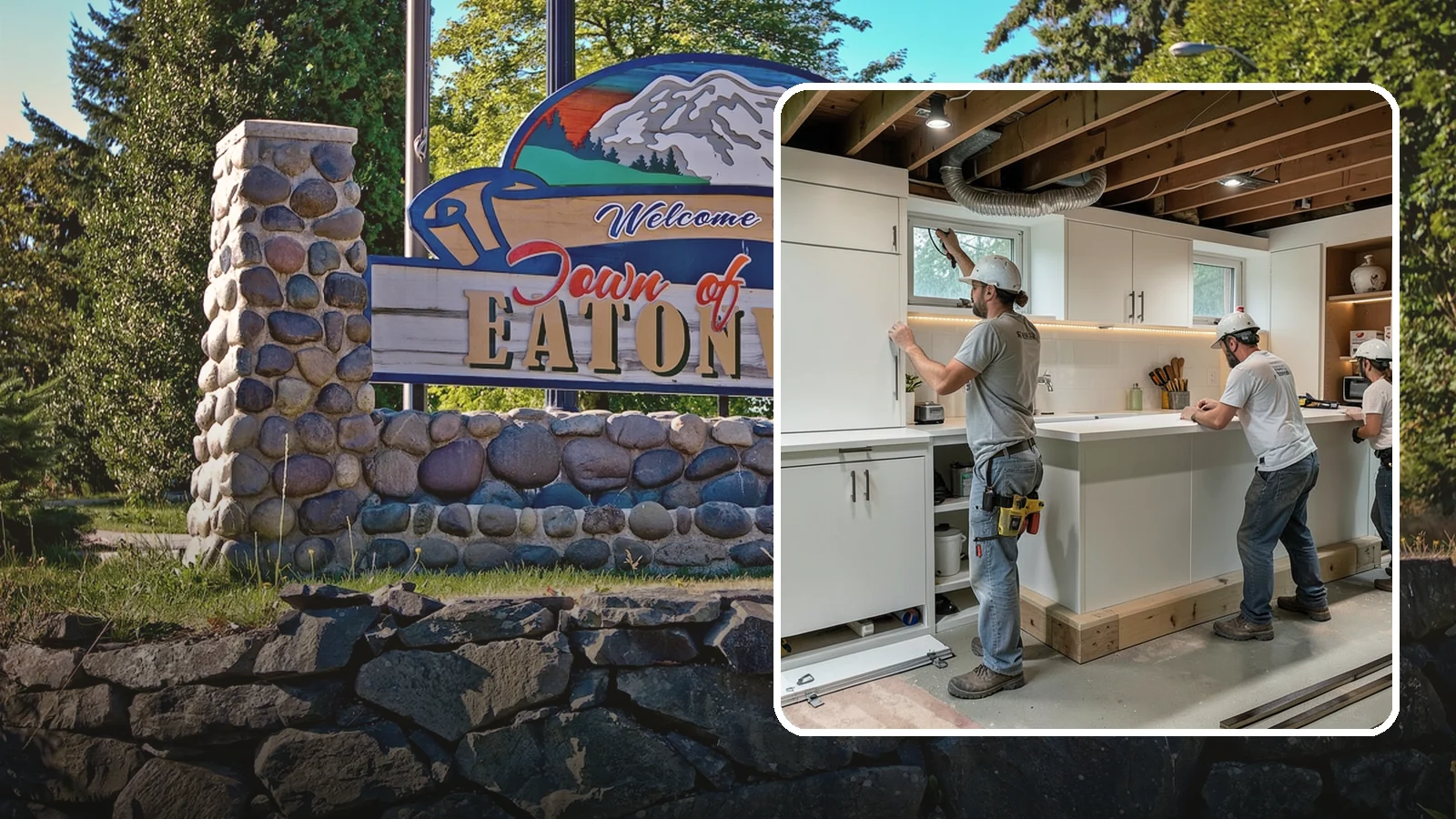 Basement Bar Construction in Eatonville, Pierce County, WA - Basement bar construction builds a custom wet or dry bar as the centerpiece of your entertainment space.