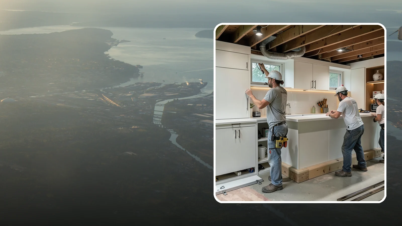 Basement Bar Construction in Fife, Pierce County, WA - Basement bar construction builds a custom wet or dry bar as the centerpiece of your entertainment space.